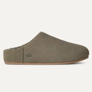 UGG Womens Chestnut Suede Sheepskin Lined Slip-On Slippers Cozy Comfort Sz 5